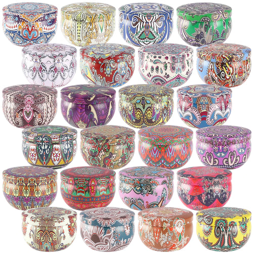 24 Packs of Chinese Classical Scented Candles, Parties, Celebrations, Holiday Gifts, Home Decorations, Wedding Decorations